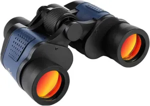 60x60 Compact Binoculars for Adult with Low Light Vision,BAK4 Prism FMC Lens HD Professional Waterproof,High Powered Easy Focus,for Bird Watching,Hunting,Traveling,Sightseeing