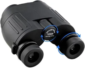 7x31 Night Vision Binocular Digital Infrared Night Vision Scope 1280x720p HD Photo Camera Video Recorder Clearly See Up to 400m, Mini Binoculars