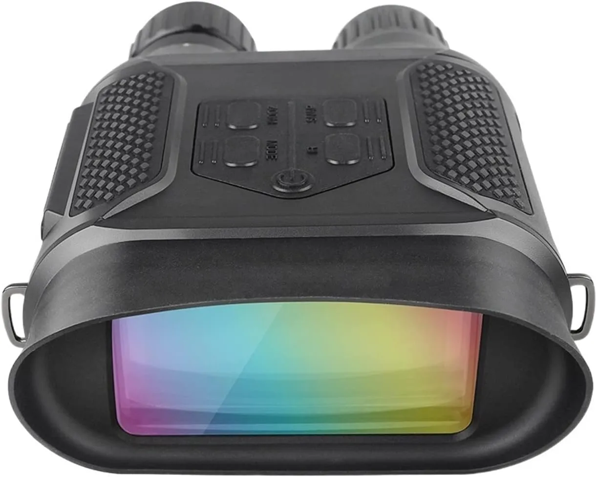7x31 Night Vision Binocular Digital Infrared Night Vision Scope 1280x720p HD Photo Camera Video Recorder Clearly See Up to 400m, Mini Binoculars