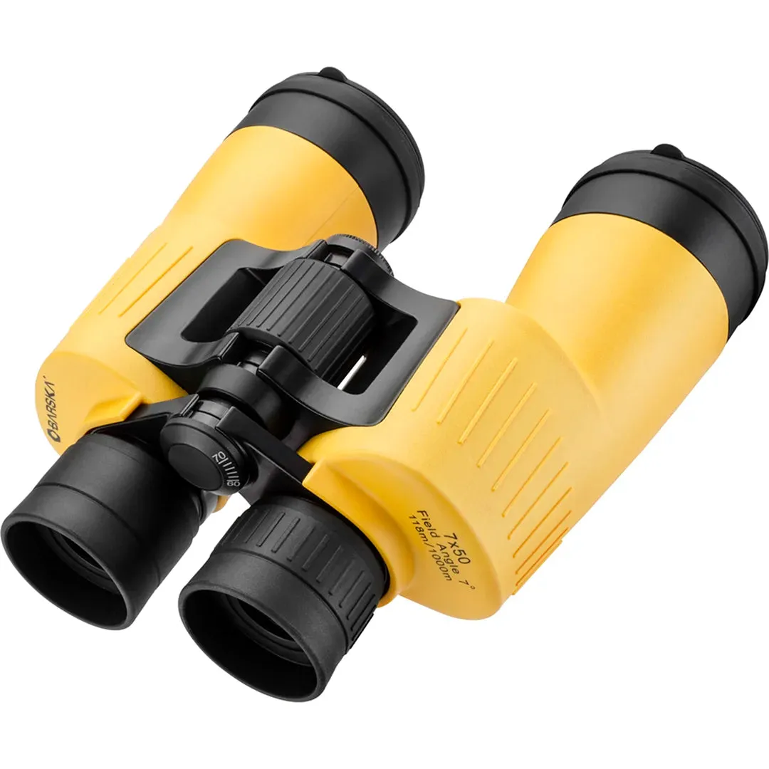 7x50mm Floatmaster Yellow Waterproof Floating Binoculars | AB12738