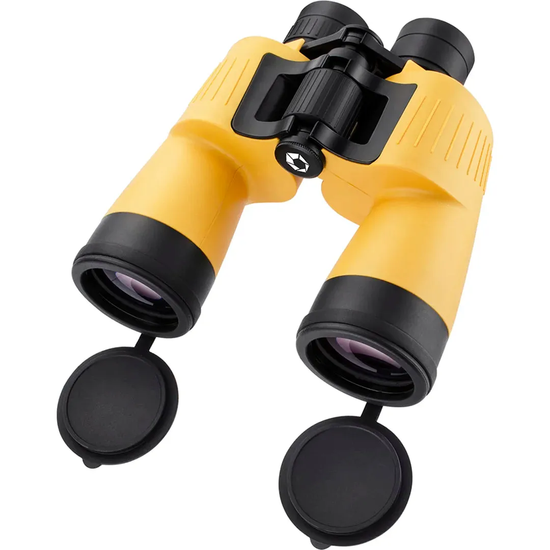 7x50mm Floatmaster Yellow Waterproof Floating Binoculars | AB12738