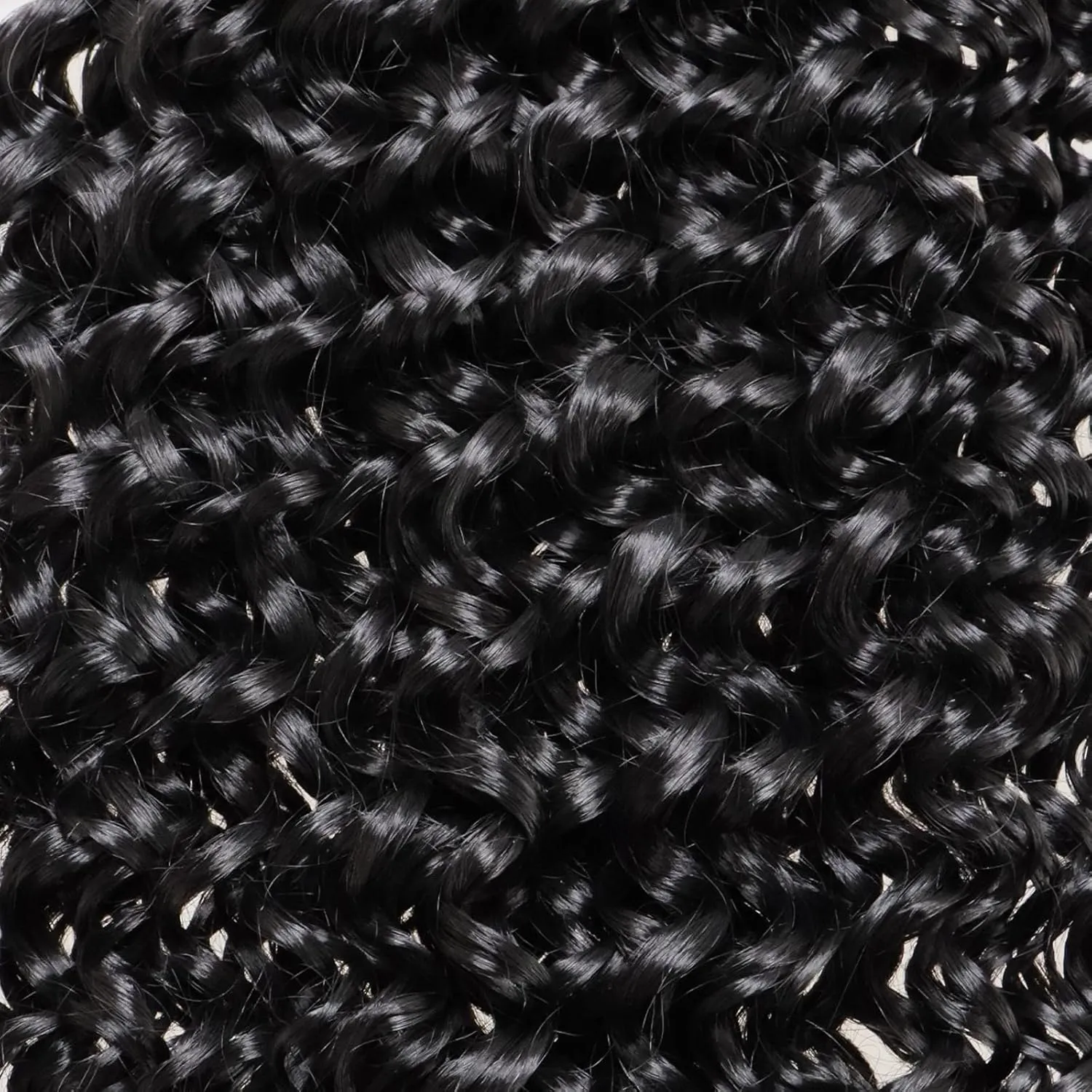 8 Packs Curly Crochet Hair 14inch GoGo Curl Crochet hair for Women Deep Wave Braiding hair,Synthetic Bohemian Crochet Braid Water Wave Crochet hair Extensions(1B, 14inch)