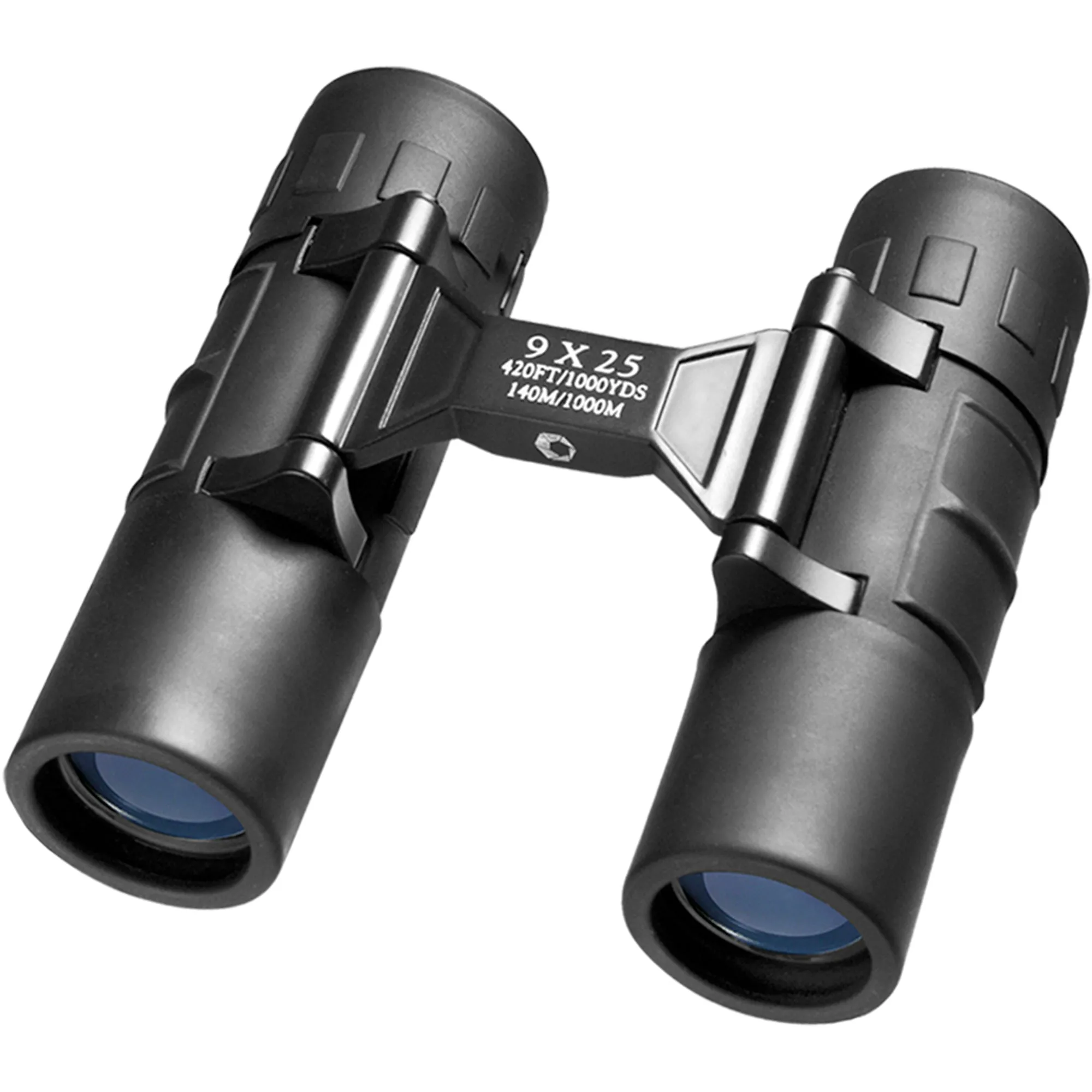 9x25 Focus Free, Compact, Blue Lens