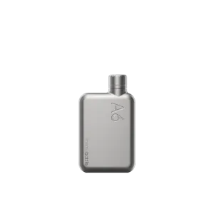 A6 Stainless Steel Memobottle - Satin