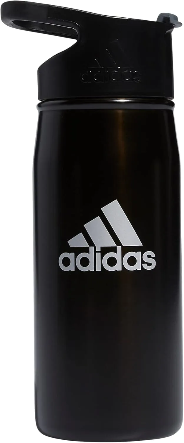 adidas Unisex 450 ML (16 oz) Metal Water Bottle Tumbler