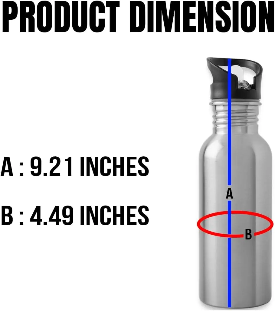 Airfield Operations Specialist Water Bottle Appreciation 20oz Funny Airfield Operations Specialists Day Gifts From Coworkers Staff Men Women Bottle Silver