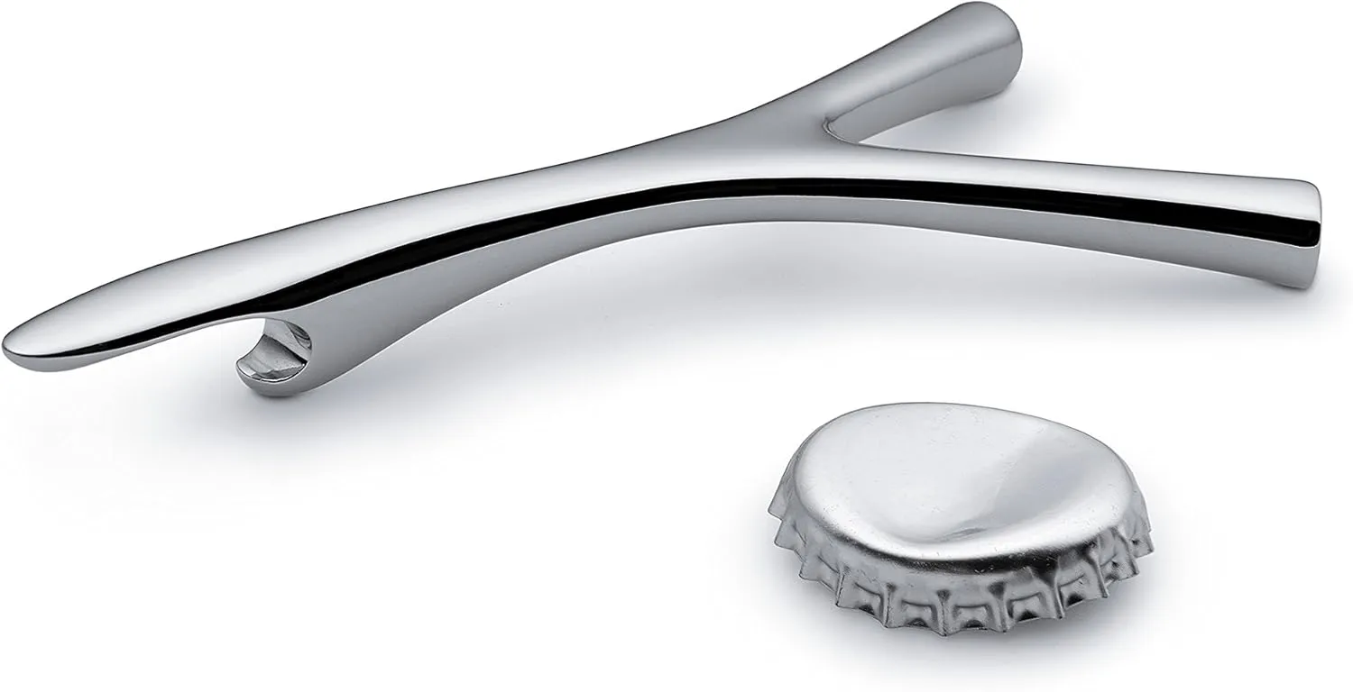 Alessi FGO06 Virgula Divina Bottle opener, One size, steel