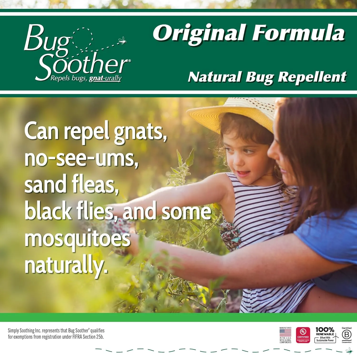 All Natural Bug Soother Bonus Pack - Multi-Pack includes FREE bonus 1 oz. travel size. (2, 8 oz.)