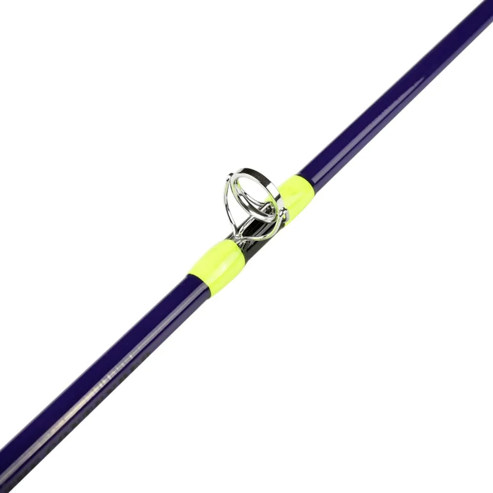 ANCIENT MARINER Albatross Series Castfish Rod 10' Catfish Casting Rods 2 Piece Glow with Black Light Catfish Fishing Rod