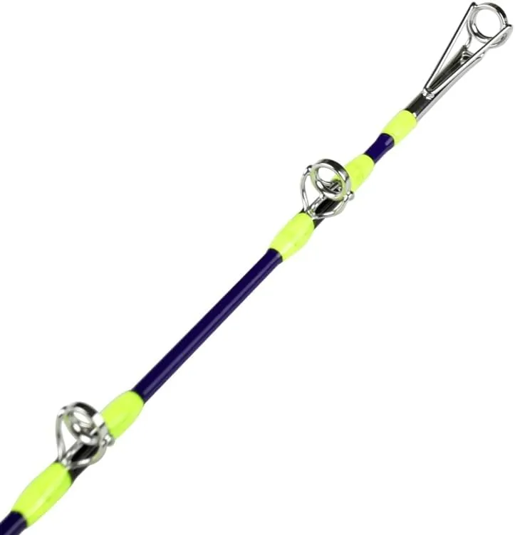 ANCIENT MARINER Albatross Series Castfish Rod 10' Catfish Casting Rods 2 Piece Glow with Black Light Catfish Fishing Rod