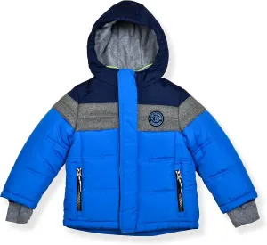Arctic Quest Boys Windproof Water Resistant Insulated Hooded Warm Winter Snow And Ski Jacket Outdoor Coat