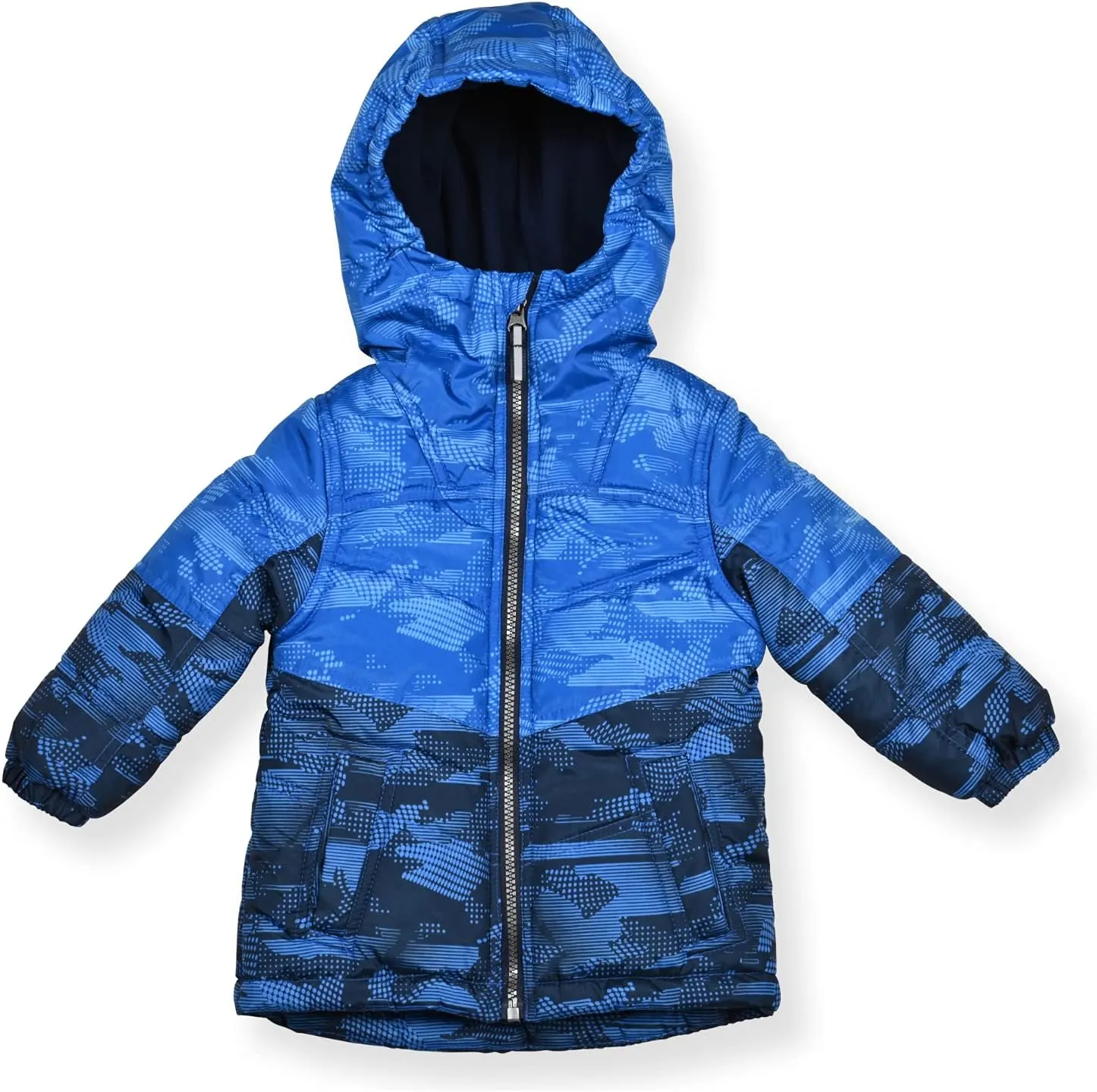 Arctic Quest Boys Windproof Water Resistant Insulated Hooded Warm Winter Snow And Ski Jacket Outdoor Coat