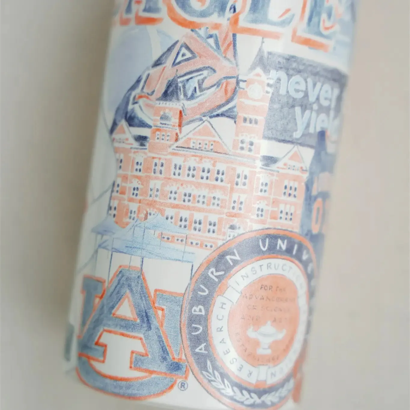 Auburn University 32oz Insulated Water Bottle