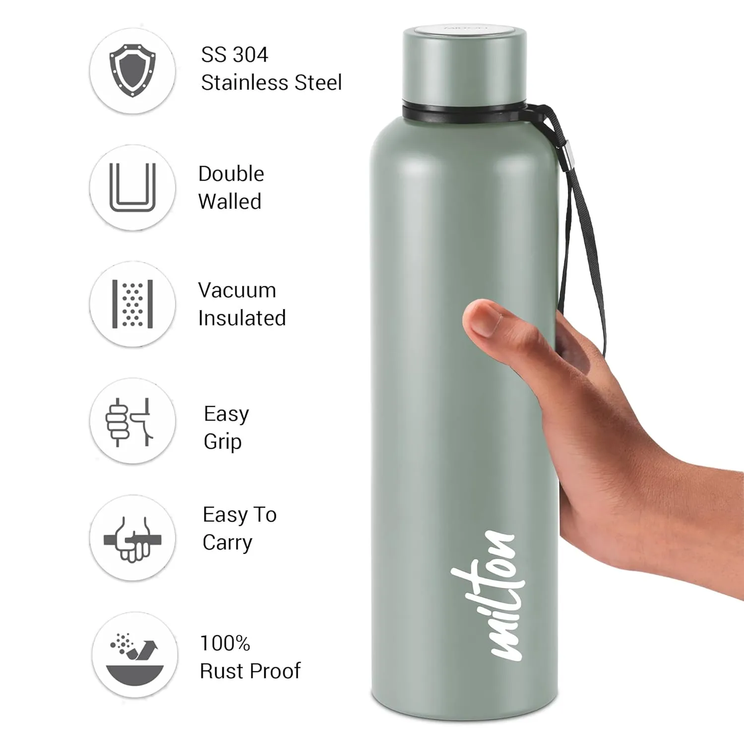 Aura Thermosteel Bottle (Milton)