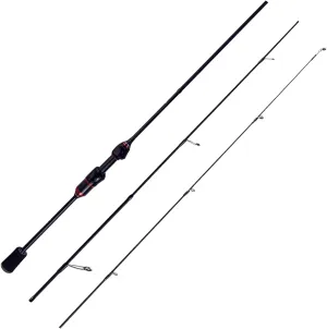 Aventik EchoLite Fishing Rod Ultralight Bass Fishing Pole with Lure 2-8g High Carbon UL Trout Spinning Casting Rod Line Weight 2-6LB,5'/5'6''/6'/6'6''