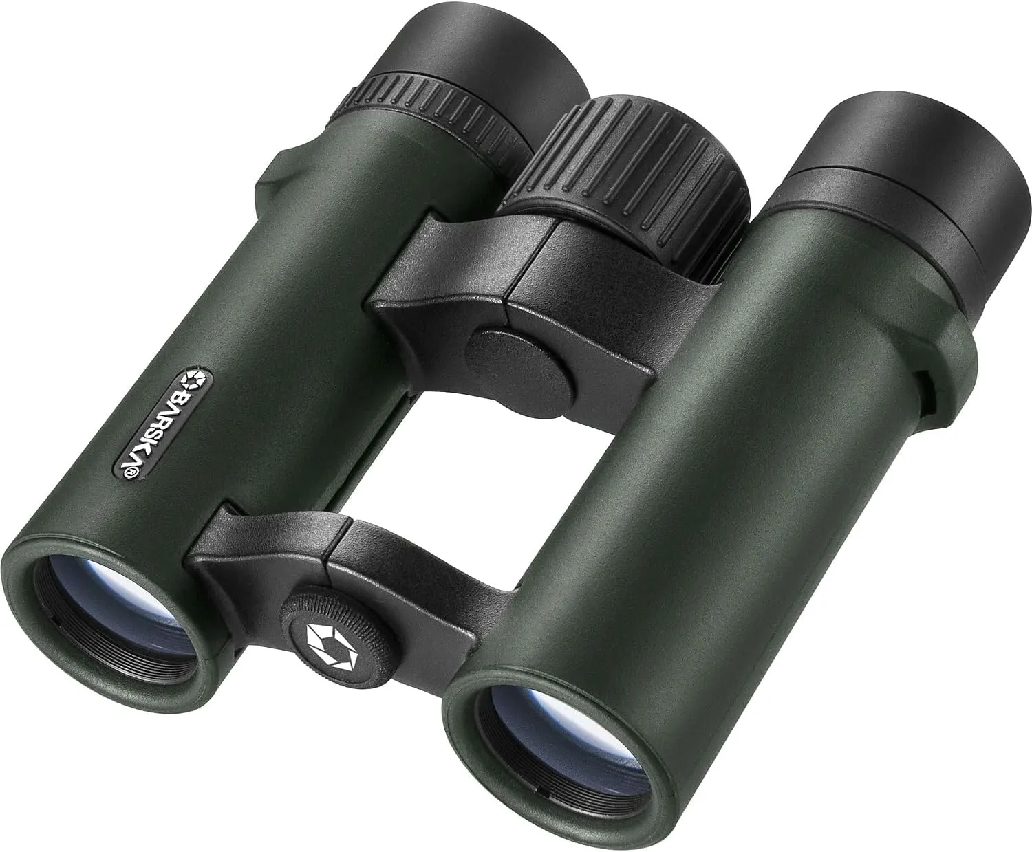 BARSKA AB12520 Air View 10x26 Waterproof Binoculars for Birding, Hiking, Sports, Theater, etc, Green