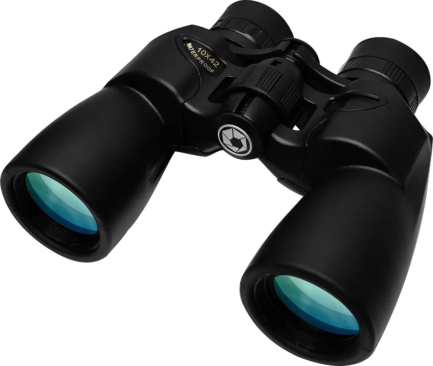 BARSKA AB13502 Crossover 10x42 Waterproof Binoculars for Sports, Boating, Theater, Hunting, etc, Black, One Size