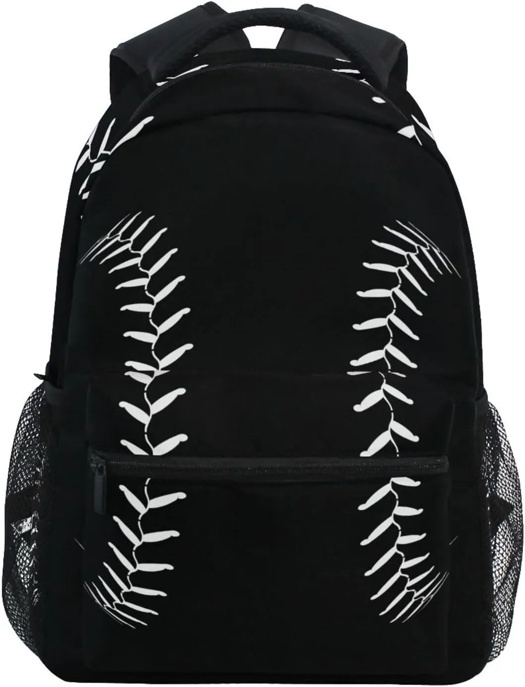 Baseball Sport Softball Backpack Girls Boys Elementary Middle School Backpack Bookbag for Girls Boys Kids Teen Back to School Book Bag Gifts for 2nd 3rd 4th 5th 6th Grade Students