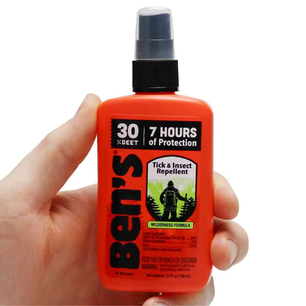 Ben's 30 Tick & Insect Repellent 3.4 oz. Pump Spray