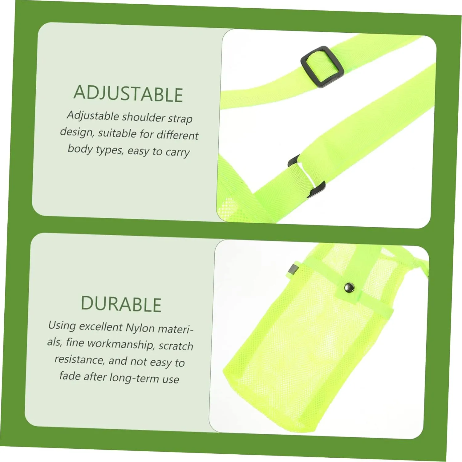 BESPORTBLE Water Cup Storage Bag Water Bottle Sling Carrier Litre Portable Waterbottle Clear Water Bottle Water