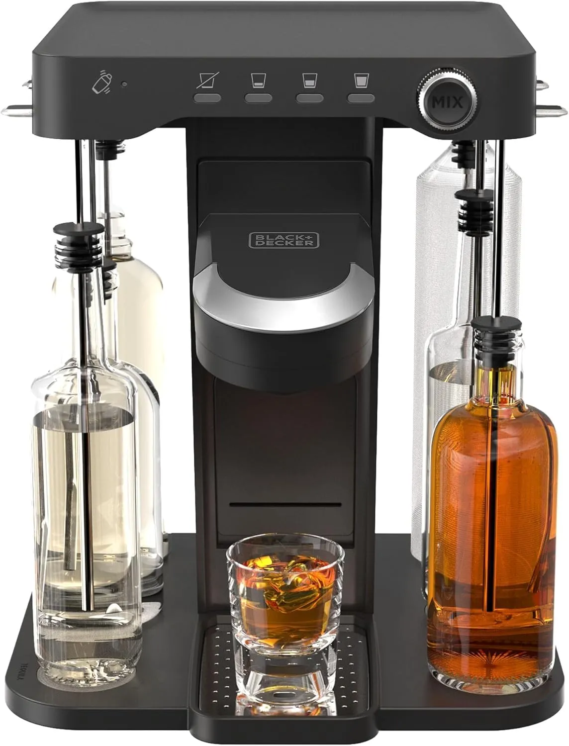 bev by BLACK DECKER Cocktail Maker Machine and Drink Maker for Bartesian capsules (BEHB101)