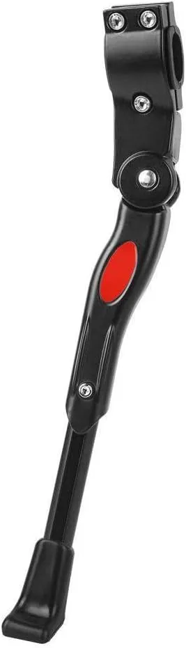 Bike Kickstand for Cinelli Vigorelli 2006, Adjustable Bicycle Kickstand, Suit Mountain Bike, Concealed Spring-Loaded Latch, Aluminum Rear Side Bicycle Stand,D
