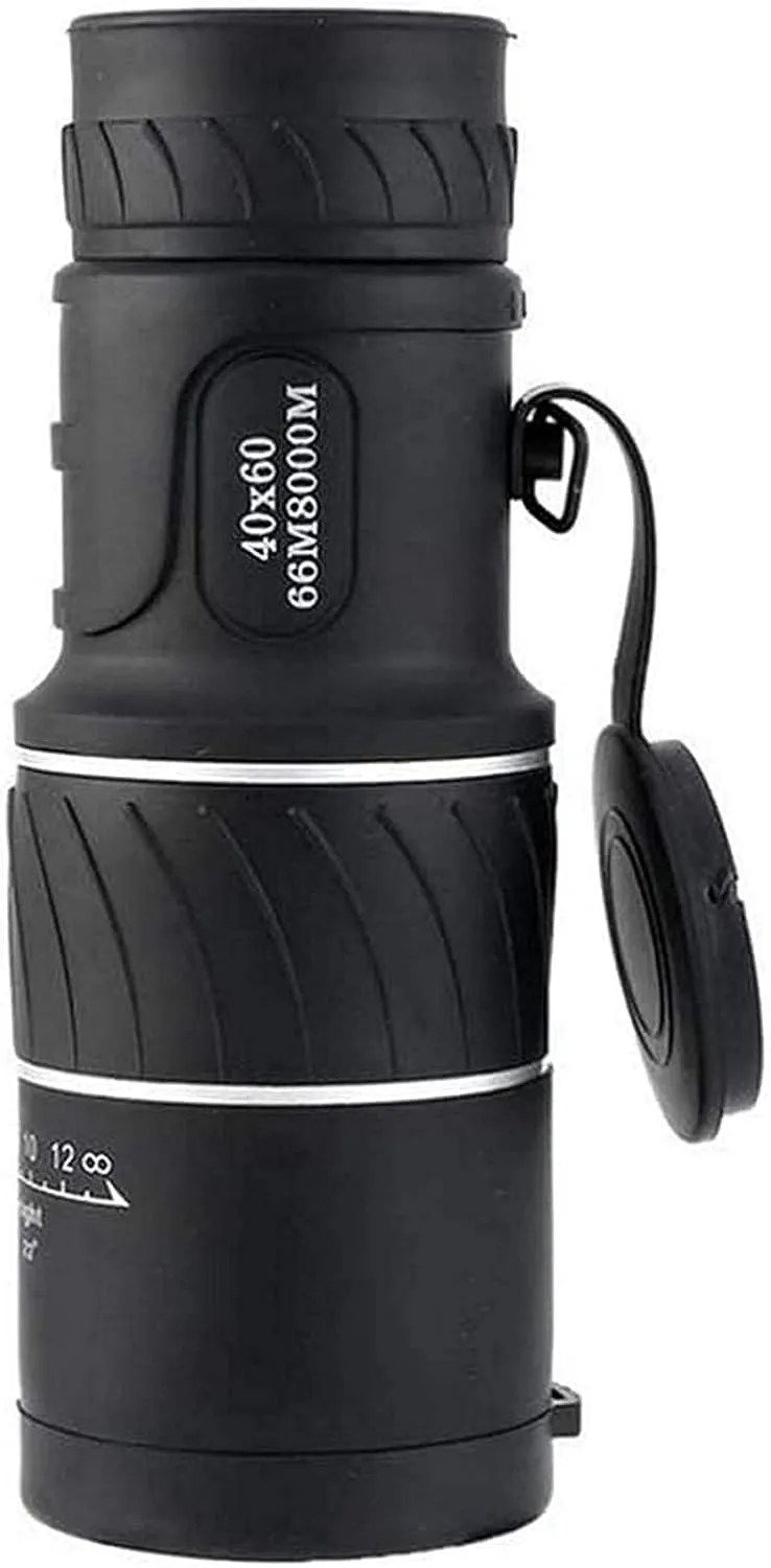 Binoculars 40X60 Monocular Telescope Panda Day Night Optical Monocular Camping Hiking Outdoor Telescope 66M/8000M