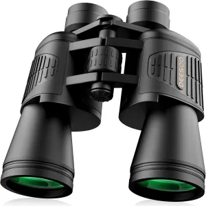 Binoculars for Adults High Powered - 20x52 HD Large View with Clear Low Light - Professional Binoculars for Bird Watching Hunting Stargazing Football Travel Cruise Outdoor Sports with Carrying Bag