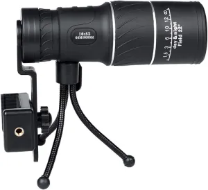 Binoculars HD Monocular Telescope Tourism Spyglass LLL Night Vision for Camping Child Gift (Telescope Set 2 16 * 52)