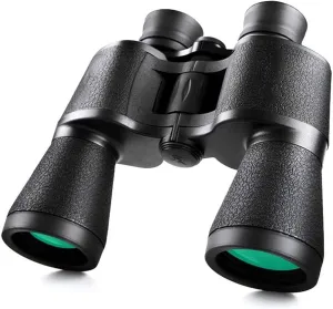 Binoculars Monocular Telescope 20x50 High-Definition Wide-Angle Binoculars Outdoor Tourism BAK4 Prism Objective 50MM Life Telescope Black Waterproof