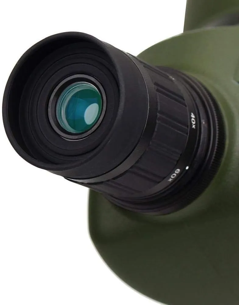 Binoculars Spotting Scope 20-60x60/25-75x70mm Zoom Telescope BAK4 Waterproof 45-Degree Angled Hunting Monocular w/Tripod(20 to 60 x60mm) (25 to 75 X70mm)
