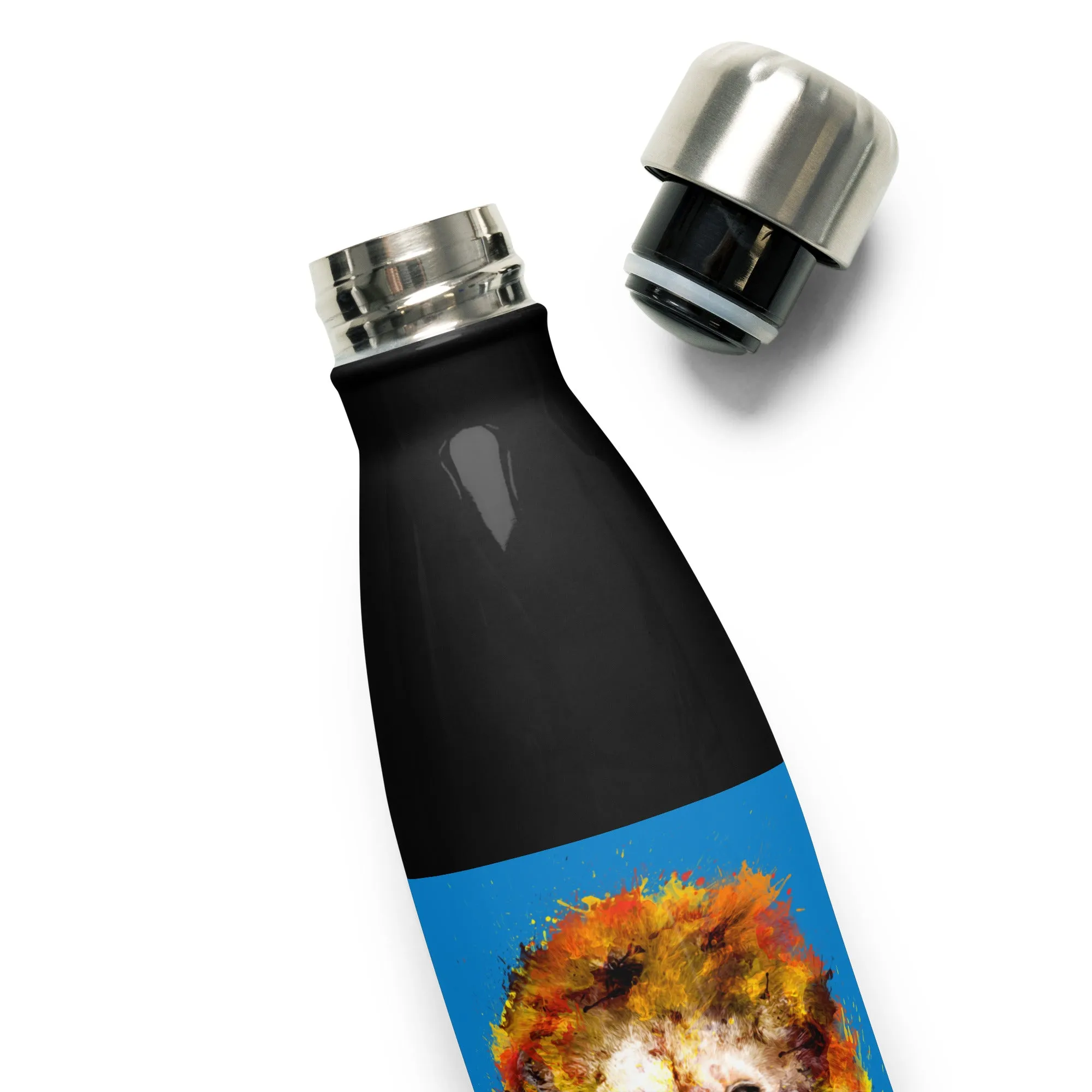 Blue Stainless Steel Water Bottle