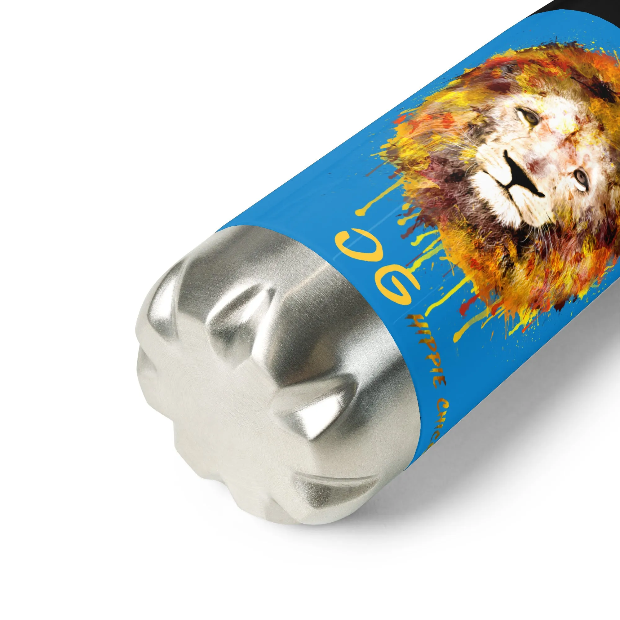 Blue Stainless Steel Water Bottle