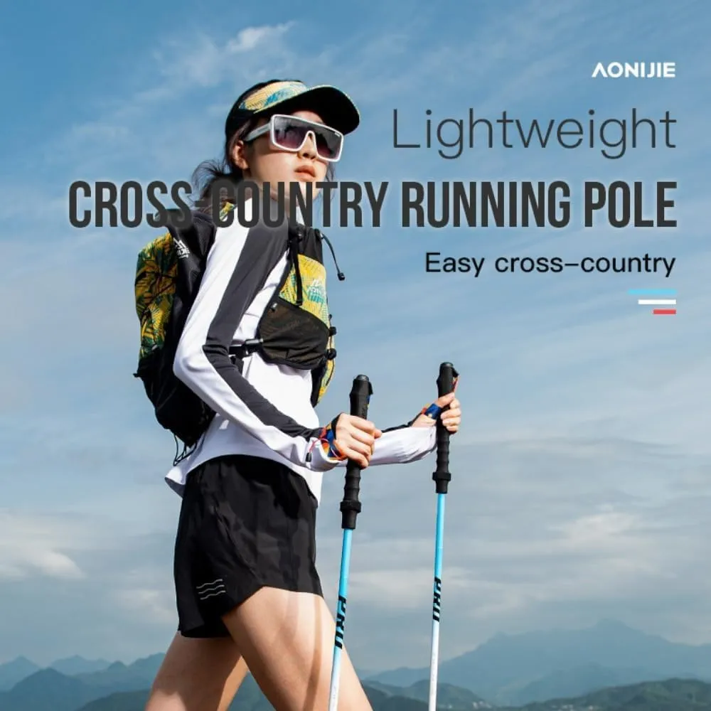 Bluefield New 7075 Aluminium Alloy Hiking Poles Lightweight Cross-Country Hiking Poles Durable Hiking Poles