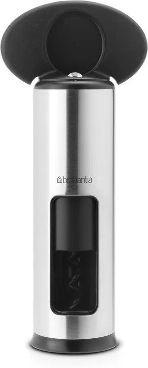 Brabantia Classic Corkscrew Bottle Opener - Matte Steel, 369360, Medium