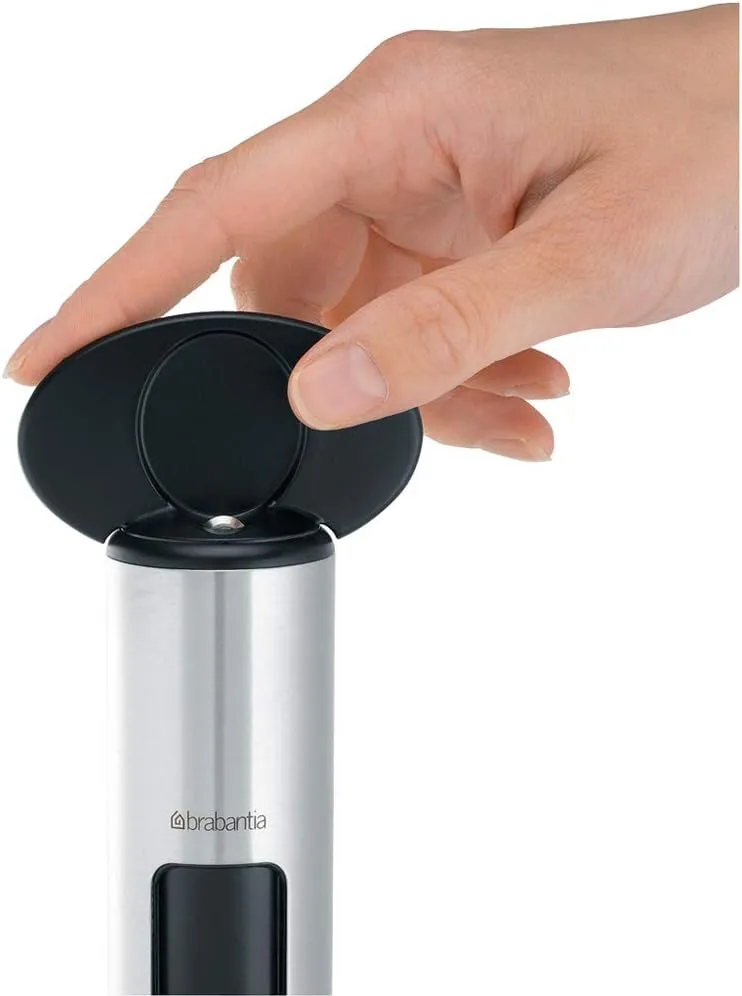 Brabantia Classic Corkscrew Bottle Opener - Matte Steel, 369360, Medium