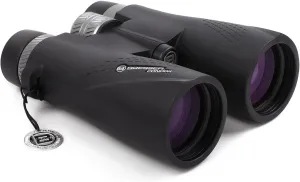 BRESSER 10x50 Binoculars for Adults High Powered with HD Optical System, FMC Green Film BAK4 Prism, Non-Slip Grip, Waterproof, Fogproof, Shockproof for for Hunting Bird Watching Travel Football Games