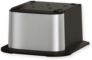 Brio Water Cooler Base for Brio 320, 420, 520 and Moderna 720 Series | Adds 9.5" height to your exisiting water dispenser machine | matching Stainless Steel