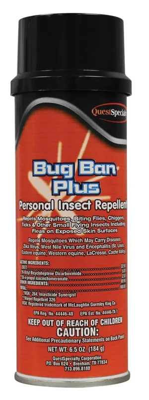 BUG BAN PLUS - Insect Repellent, 1 count