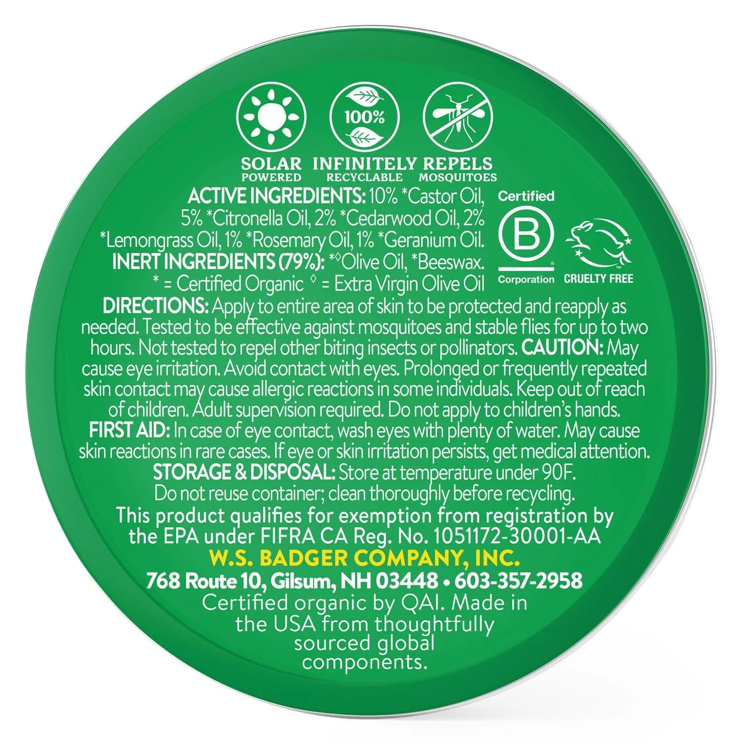 Bug Repellent Balm