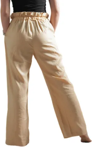 Bug Repellent Breezy Wide Leg Hemp Pants with Insect Shield Repellent Technology