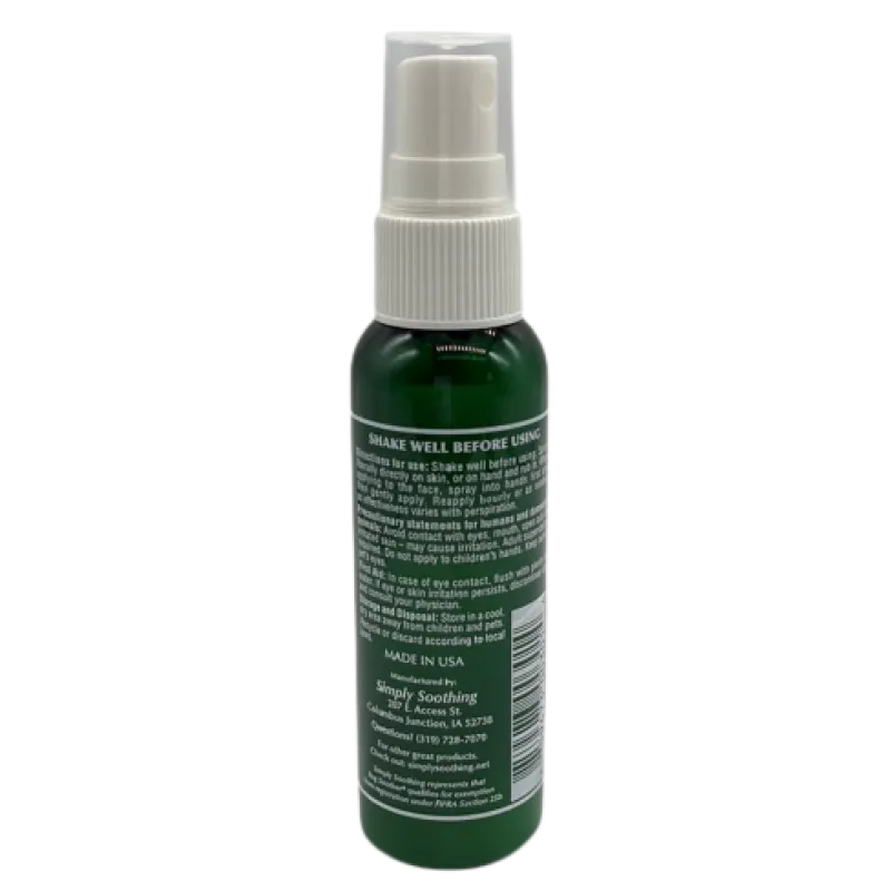 Bug Soother Insect Natural Repellent 2 oz