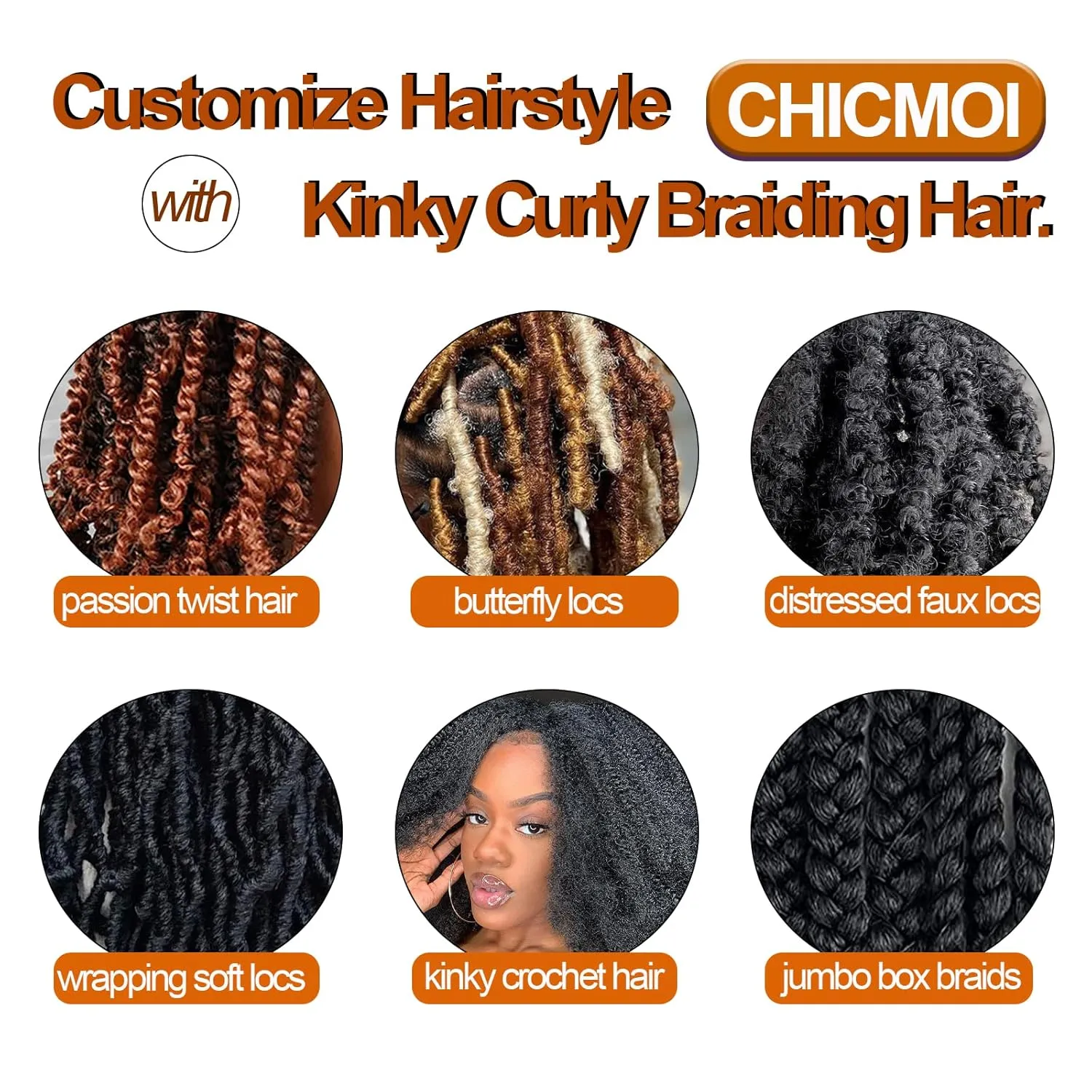Burgundy Afro Twist Hair 16 Inch 8 Pack Kinky Twist Hair for Braiding Marley Twist Braiding Hair for Soft Locs Passion Twists Crochet Hair Synthetic Twisted Up Springy Afro Twist
