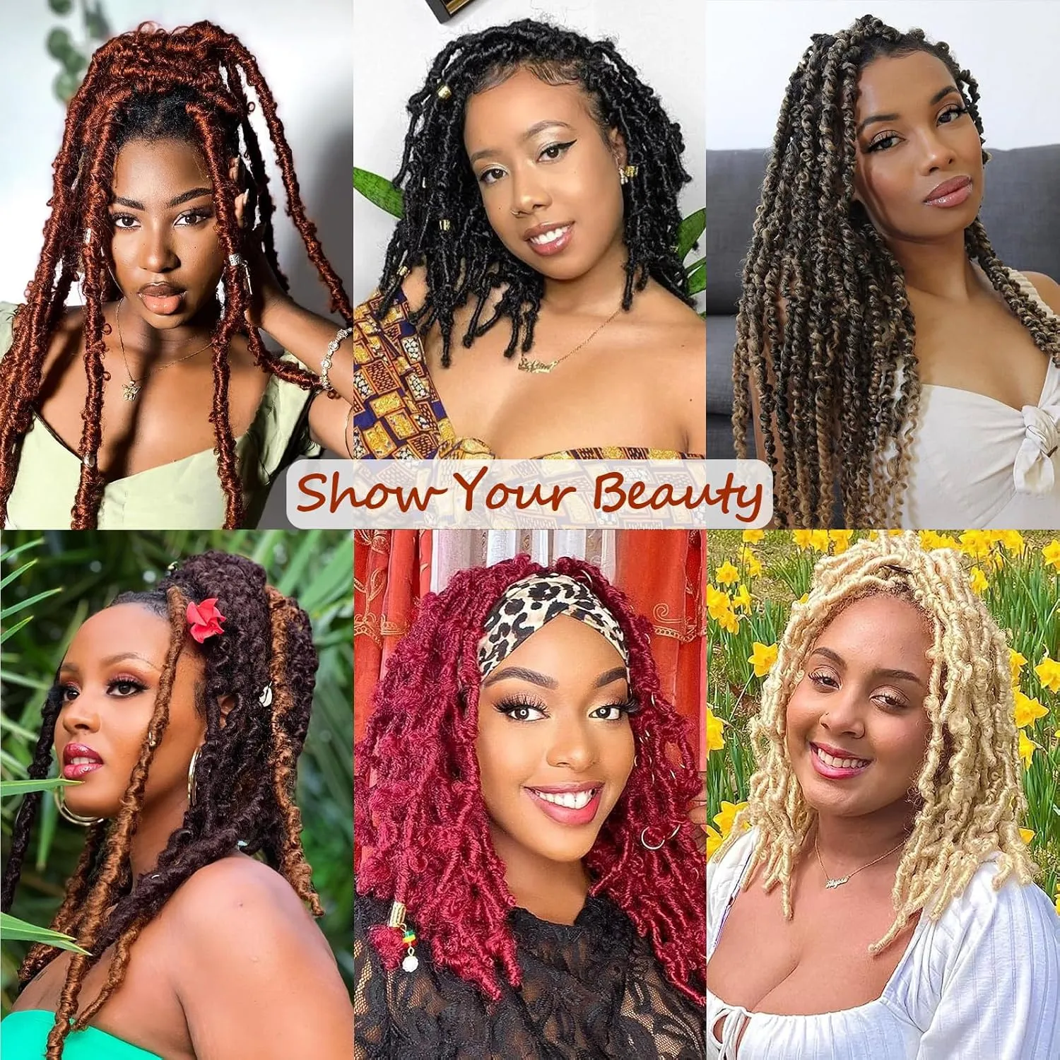 Burgundy Afro Twist Hair 16 Inch 8 Pack Kinky Twist Hair for Braiding Marley Twist Braiding Hair for Soft Locs Passion Twists Crochet Hair Synthetic Twisted Up Springy Afro Twist