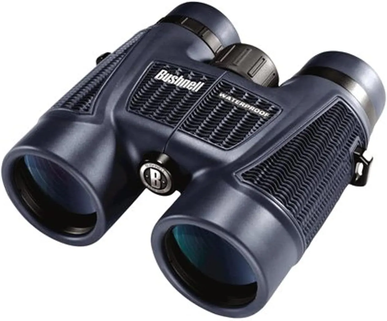 Bushnell 158042C H2O Series Binoculars, 8x42 Black Roof Bak-4, Clam Pack