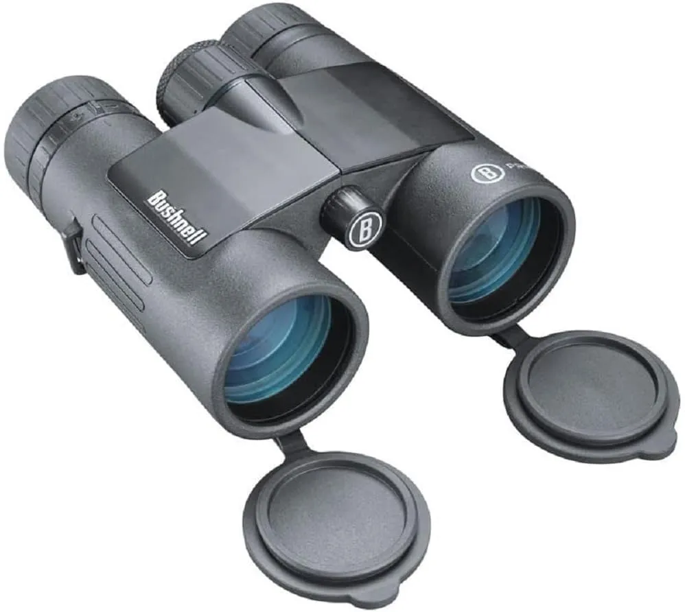 Bushnell Prime 10x42 Binoculars for Adults, Waterproof & Fogproof, for Hunting, Birdwatching, and Outdoor Activites, Black