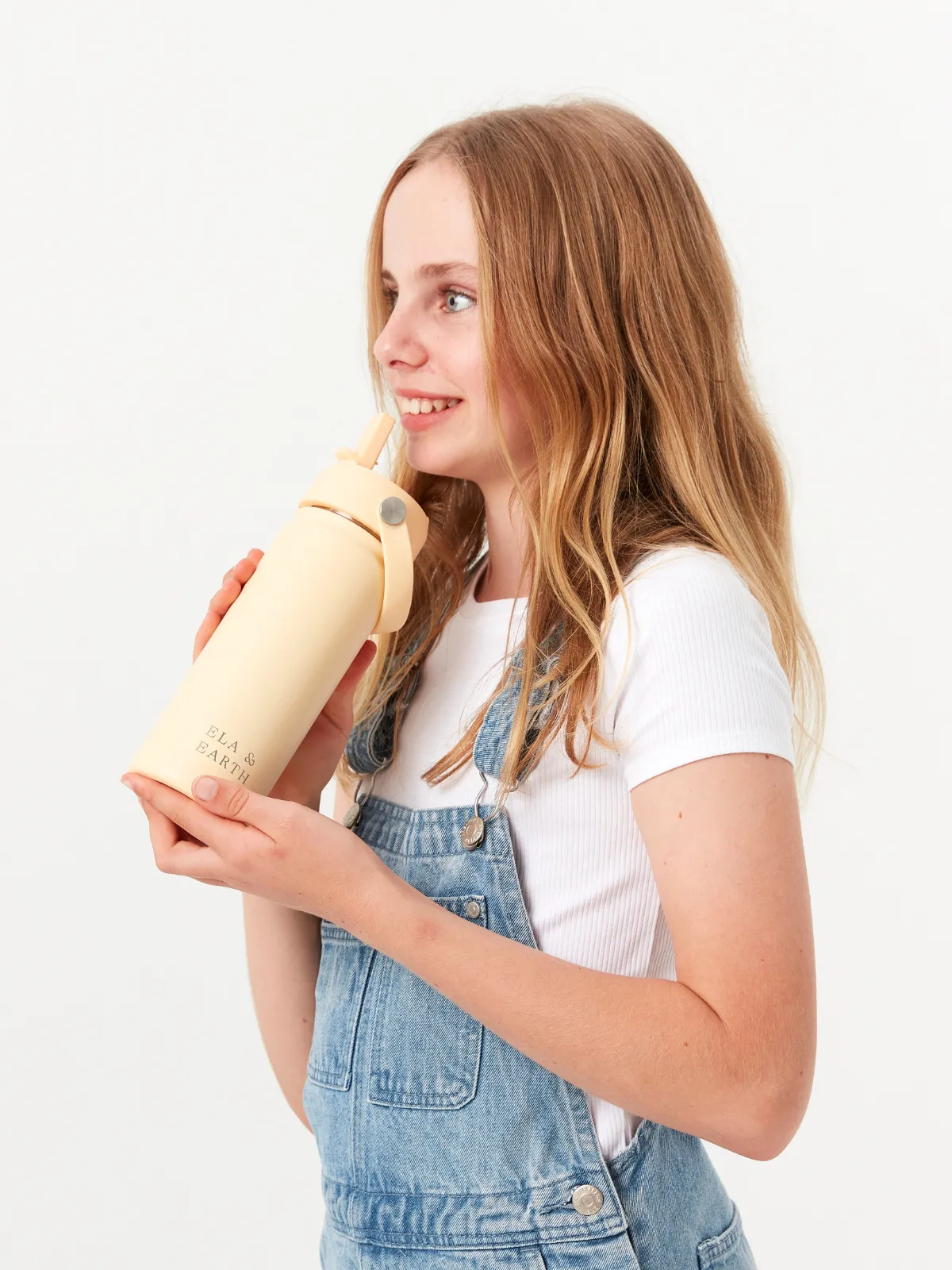 Butter Yellow - Insulated Water Bottle (550ml / 18oz)