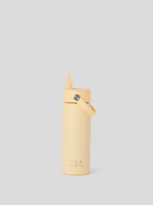 Butter Yellow - Insulated Water Bottle (550ml / 18oz)