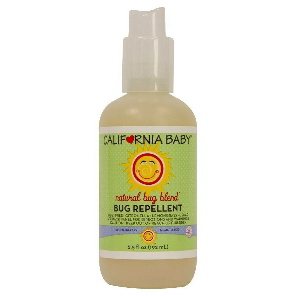 California Baby Natural Bug Repellent Spray Bug Blend™ -- 6.5 fl oz