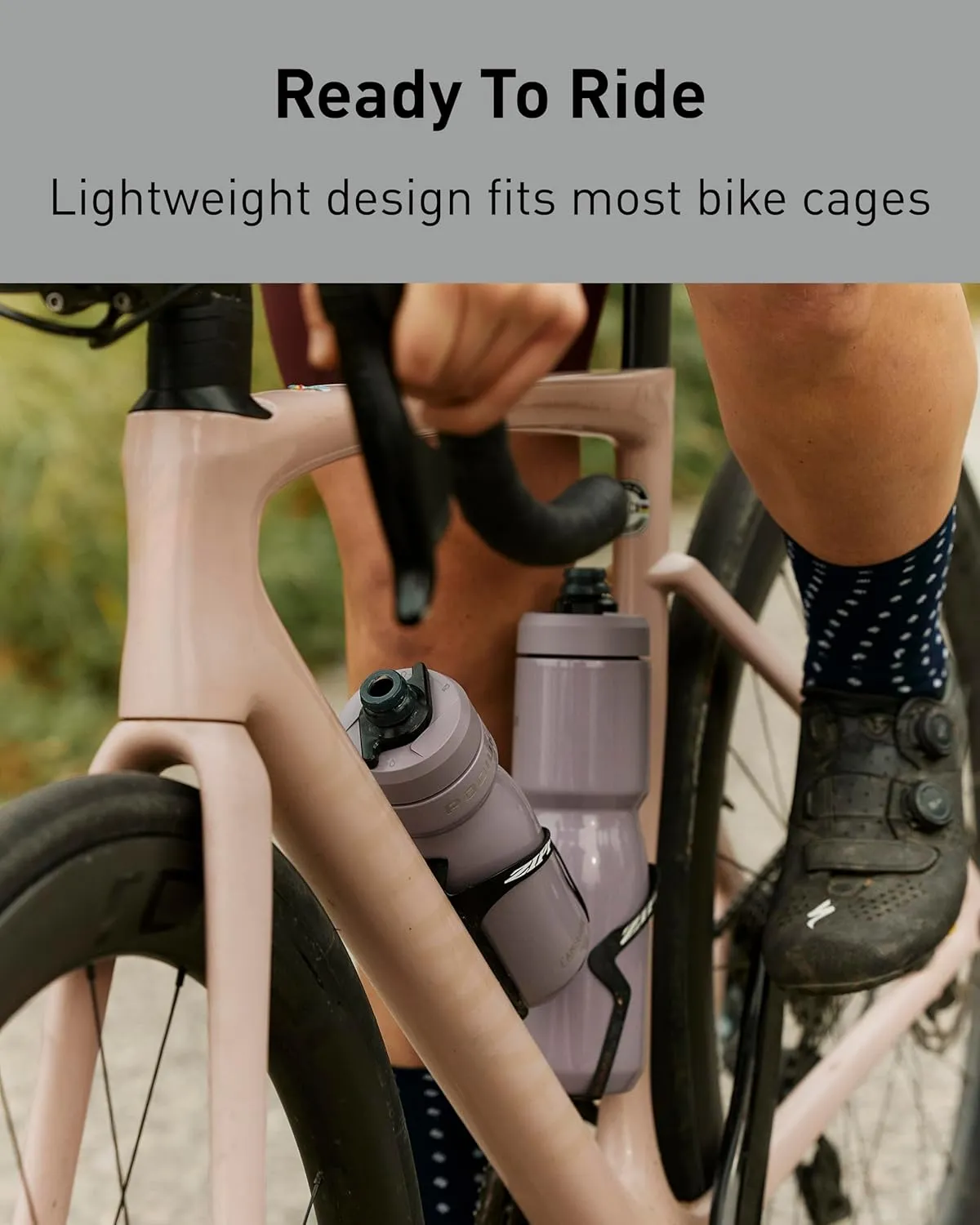 CamelBak Podium Steel Insulated Stainless Steel Bike Water Bottle – for Cycling, Fitness & Sports- Fits Most Bike Cages, 18oz - Stainless